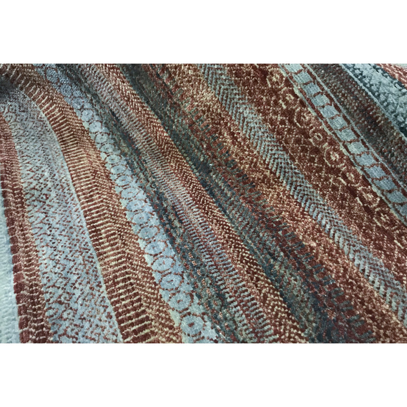 Hand-Knotted High-Quality Brown Area Rug