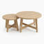 Ensemble de 2 tables basses rondes gigognes-1591378758