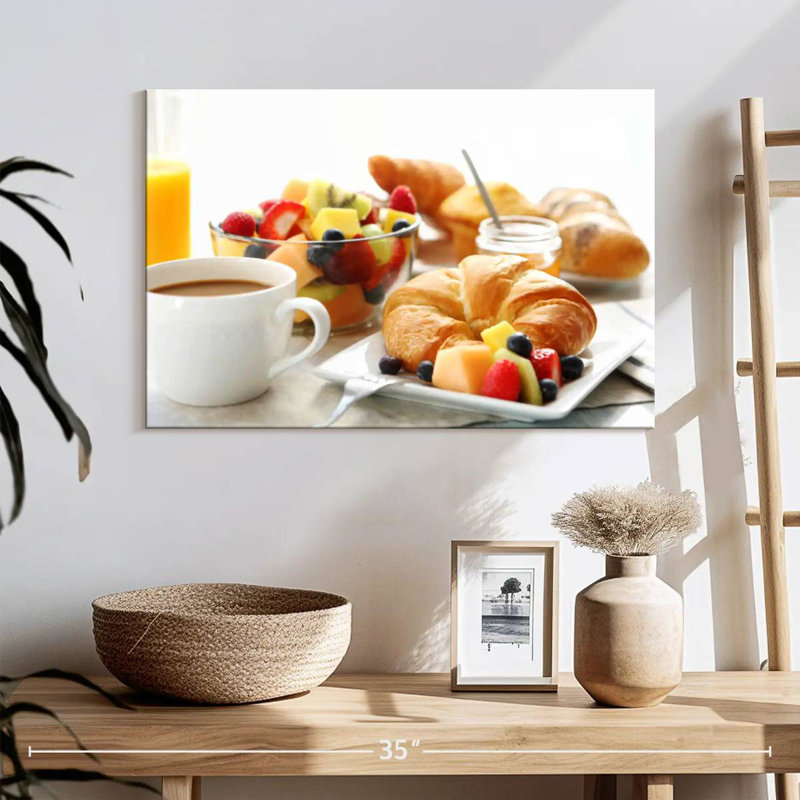 Assiette à déjeuner Yarlin Croissant, H 8 po x l 12 po