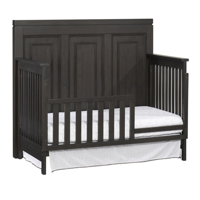 Manchester Toddler Bed Rail, Black Iron