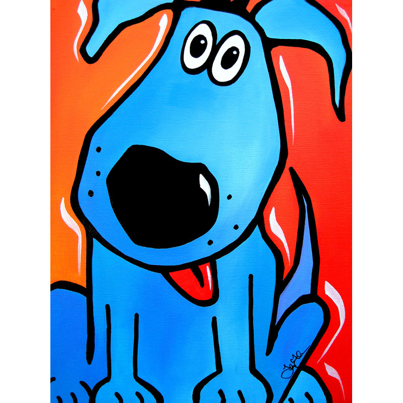 "Tuffy", reproduction d'art graphique sur toile tendue