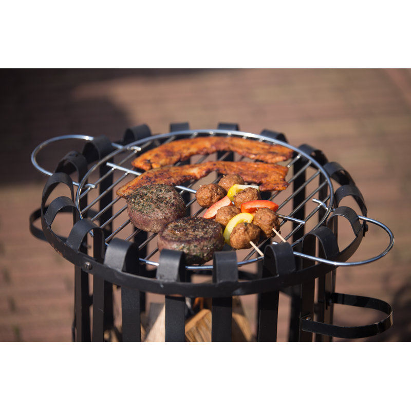 Dallas Novelty Clay Wood Burning Smokeless Fire Pit