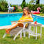High-Density Polyethylene (HDPE) Outdoor Ottoman-499981491