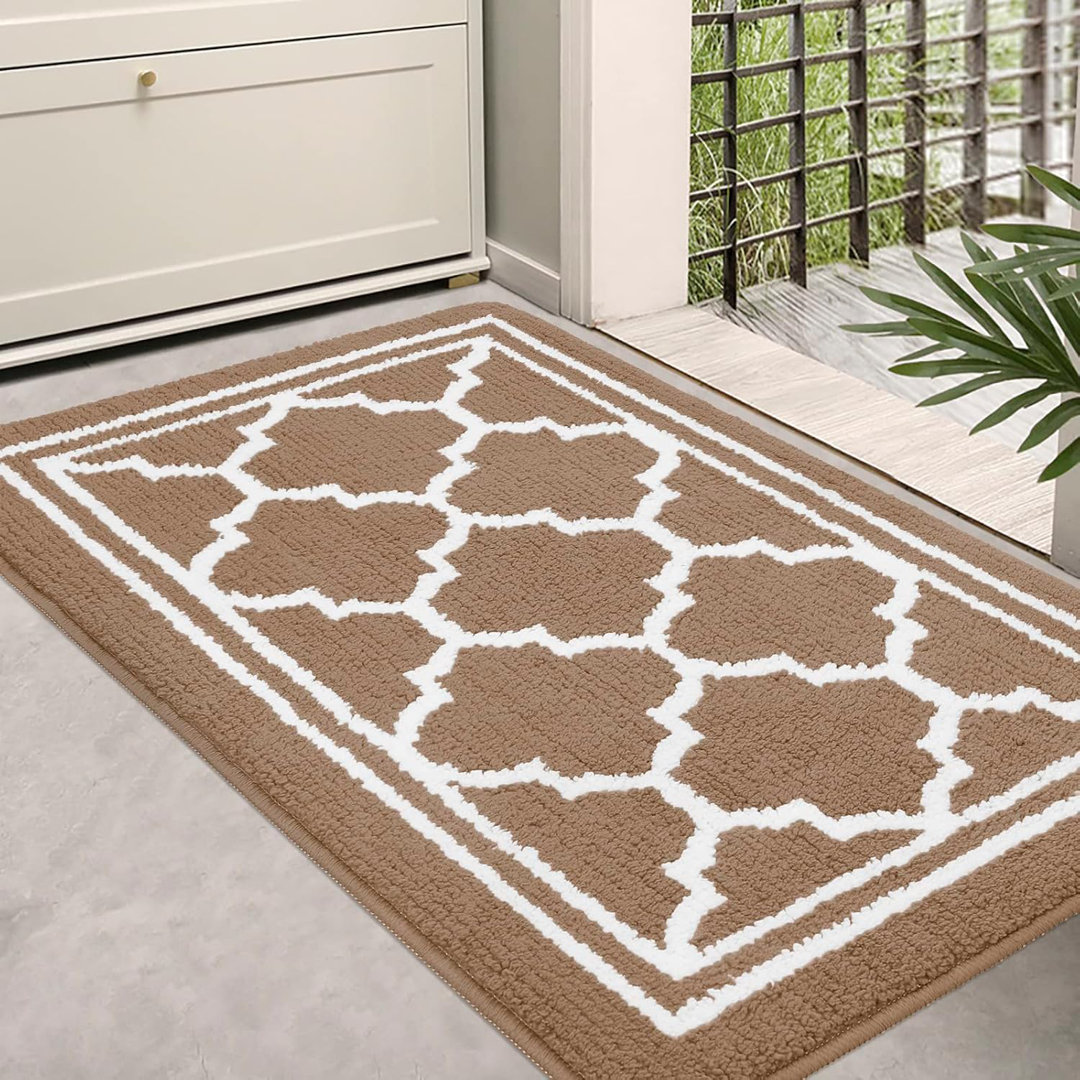 Washable Door Mats Indoor,Non-Slip Low Profile Doormat,80 Cm