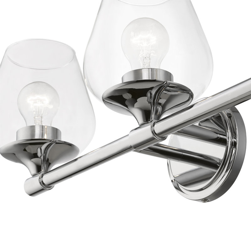 Sylmar 3 - Light Dimmable Vanity Light, Polished Chrome