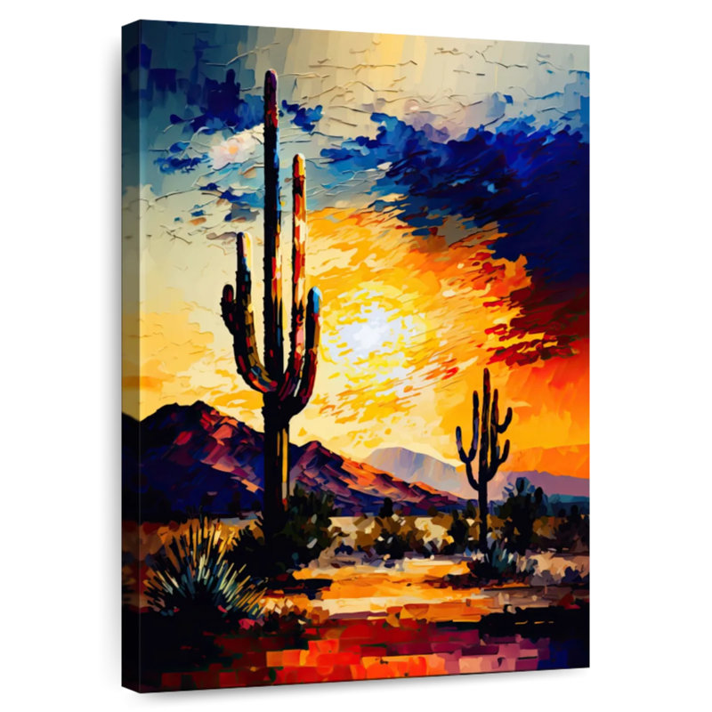Alvord Sonoran Desert AZ II, H 24 po x l 16 po
