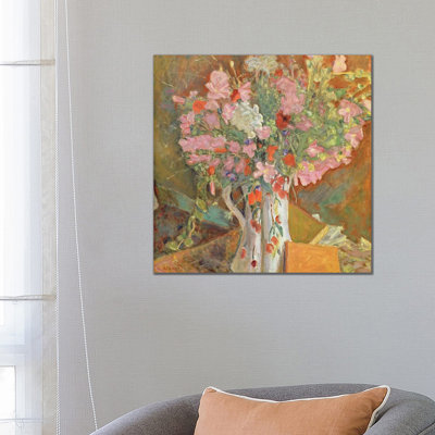 Wild Flowers, 1919 by Pierre Bonnard - Wrapped Canvas Print