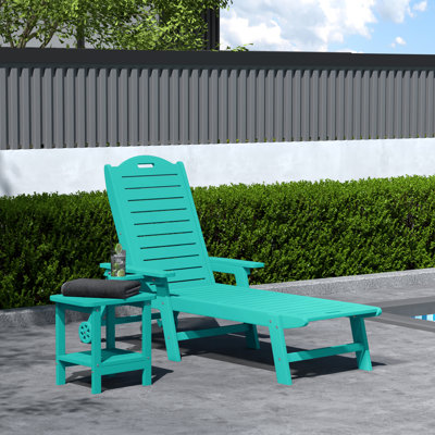 Ensemble de chaises longues inclinables 2 pièces Brighton