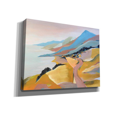 «Monterey to the Sea» par Pete Oswald, reproduction d'art sur toile tendue