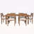 Exquisite Wood Outdoor Dining Set for Various Outdoor Spaces-654417049