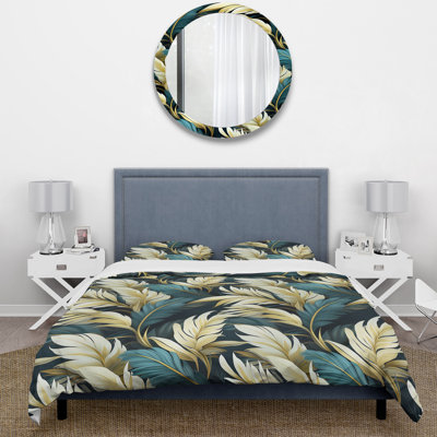 Ensemble de housse de couette Palm Breeze Tropical