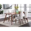 Chaise avec assise et pieds en textile gris - Housse pour meuble