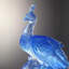 LIULI Crystal Art, Crystal Bird, Peacock | Divine Splendour