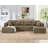 U Shape Modular Sectional Sofa-455363139