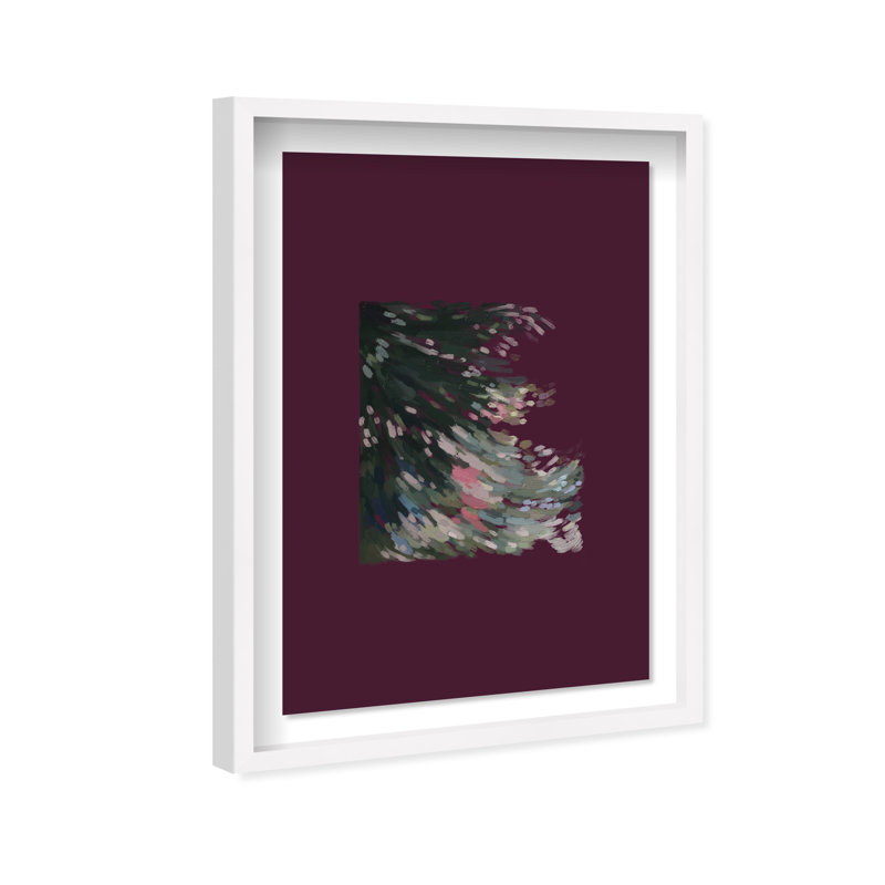 Falling Delicately Print by Oliver Gal, 21.5"H x 31.5"W, White Shadowbox