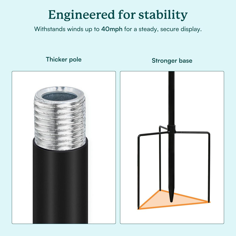 Metal Garden Stake