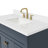 Hamlet 43'' Single Bathroom Vanity with White Quartz Top-94350669