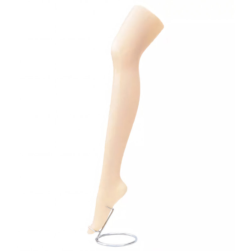 Pied de mannequin en plastique Fixturedisplays® avec patte de hanche et pattes de mannequin de 5 à 6 pieds / pied droit, base détachable 218139