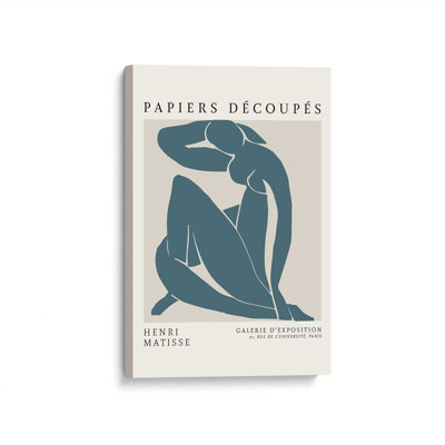 Matisse's Nude II en bleu minuit