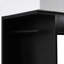 Meuble-lavabo 18,6 po avec lavabo, meuble-lavabo avec tablette à deux niveaux, orientation gauche ou droite, noir (WF308491 nouvelle couleur)