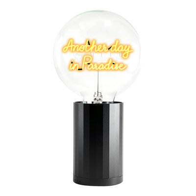 Ampoule lampe de table Ambre