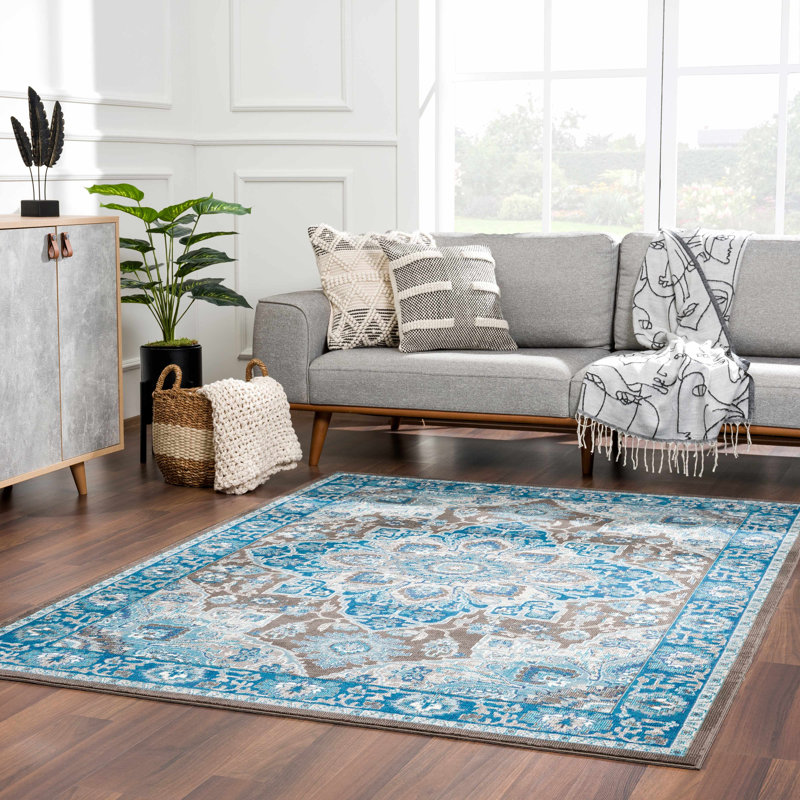 Dunshee Oriental Indoor Rug, Rectangle 7'10" x 10'3"