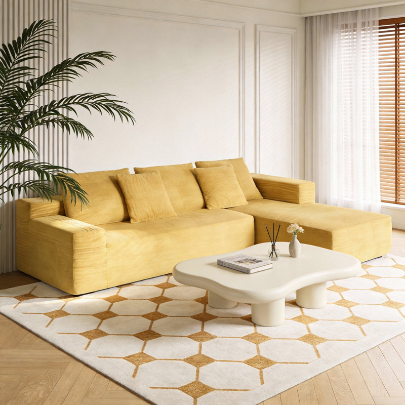 1 Seater Linen Blend Sofa