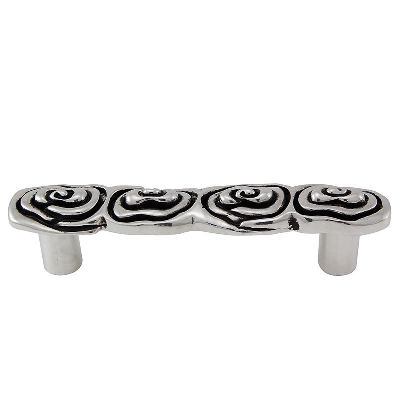 Ariosto Bar / Handle Pull, Antique Silver