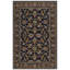 Tapis oriental bleu marine en laine touffeté à la main Ferrera-57807296
