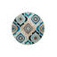 Tapis décoratif à motif bleu à motif traditionnel rétro (entrées multiples)-2048703912