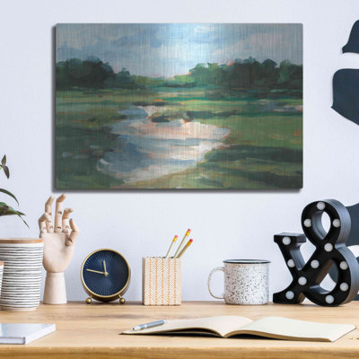 " Golf Course Study I " by Katrina Pete Painting