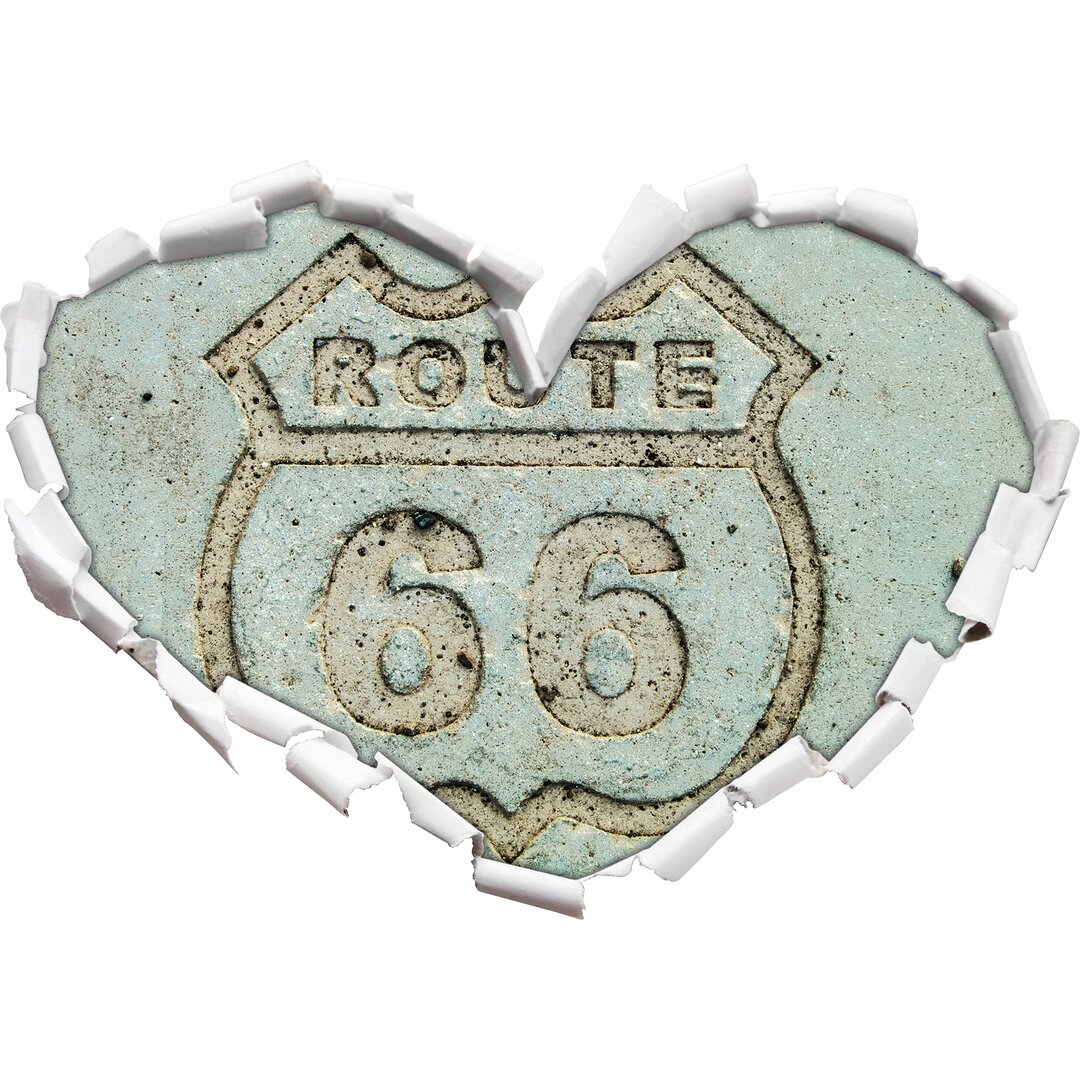 Wandsticker Route 66