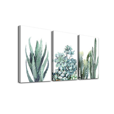 3 Piece Wrapped Canvas Wall Art