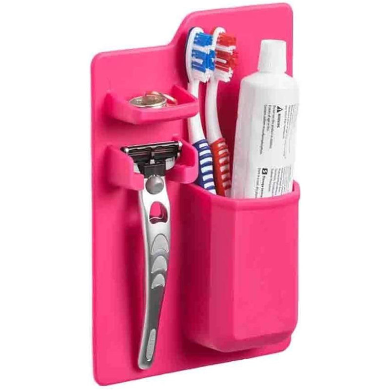 Carreiro Toothbrush Holder, Silver