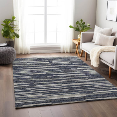 Premium Machine Washable Mayfield AMF114 Abstract Rug