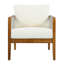 Fauteuil club d'extérieur en bois d'acacia Breezara Modern Coastal-126089310-126089307