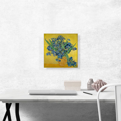 " Irises 1890 " by Vincent Van Gogh Painting Print