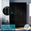 Shivom 3 Door Manufactured Wood Wardrobe-2053775402