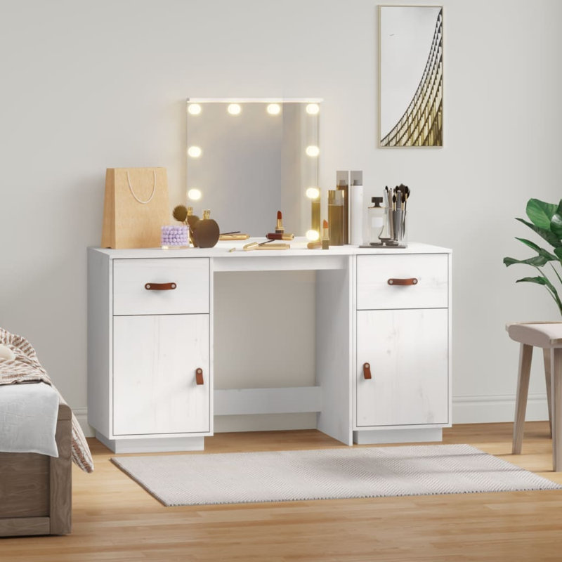 Kyera Dressing Table, White