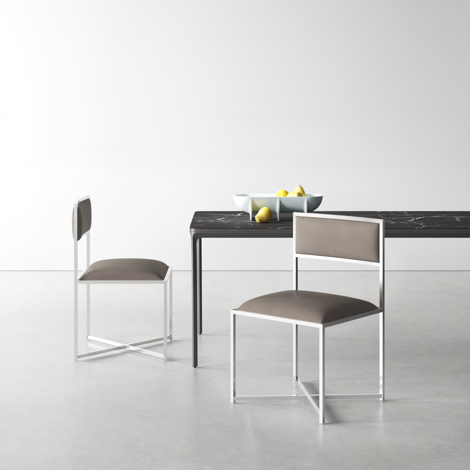 Malen Side Chair, Taupe