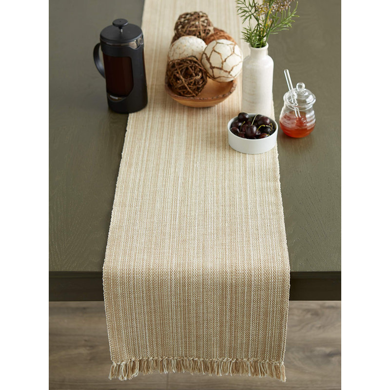 Chemin de table Farmhouse, Taupe