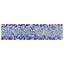 Captain Riptide 2" x 8" Ceramic Specialty Trim in Blue/White