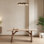Retro and simple rectangular dining table