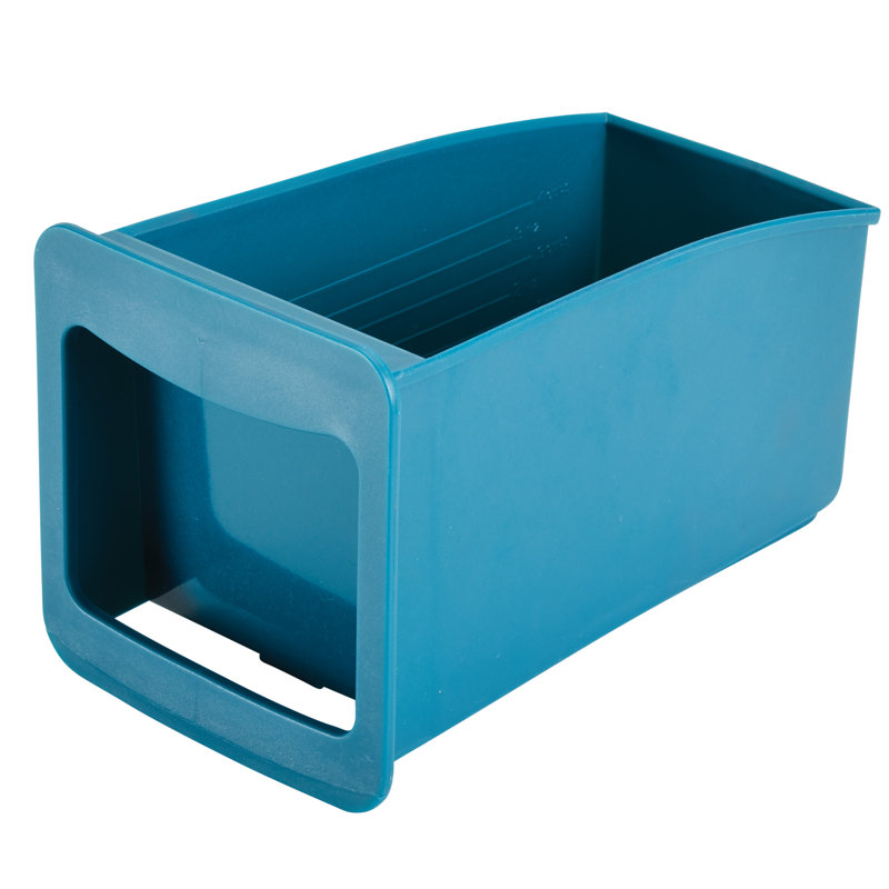 Teal Stainless Steel Box Grater with Container
