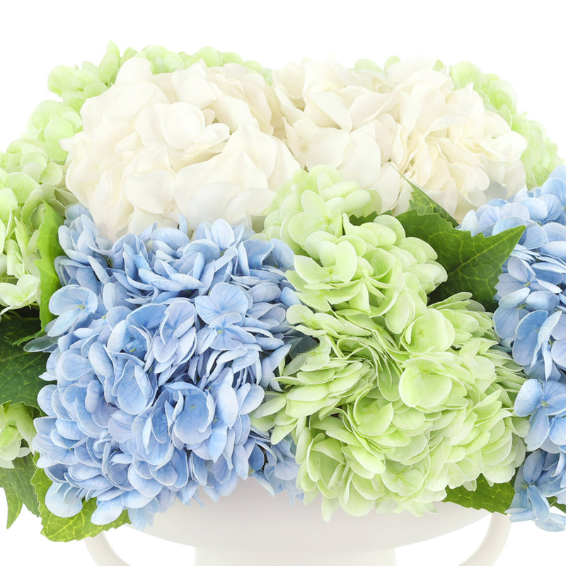 Assorted Hydrangea Centerpiece