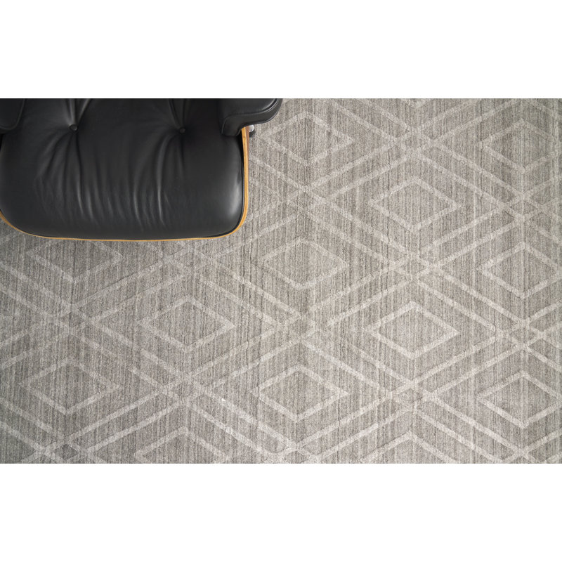 Castelli Geometric Area Rug in Gray, Rectangle 14' x 18'