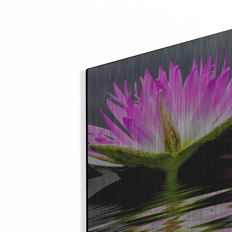 " Purple Reflection " by Dennis Frates, 16" H x 12" W