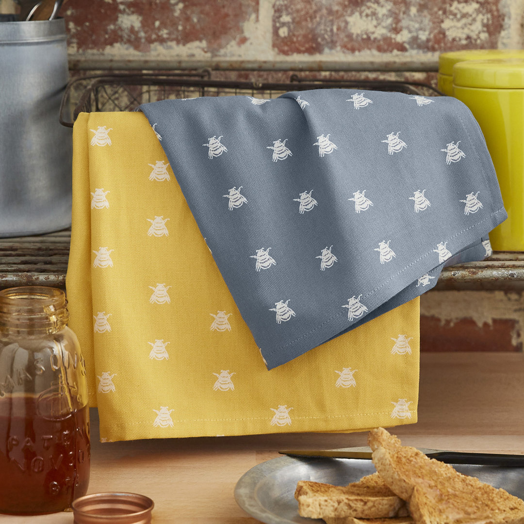 Bees Cotton Tea Towels
