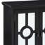 Armoire de rangement classique classique avec décor traditionnel et portes miroir-185241009