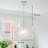 White Pumpkin-shaped Modern Pendant Light